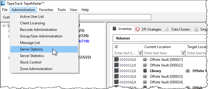 tapemaster_server_options.png